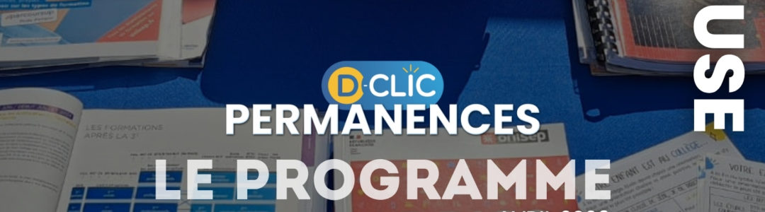 Le programme - D-Clic Permanences Mulhouse - avril 2026