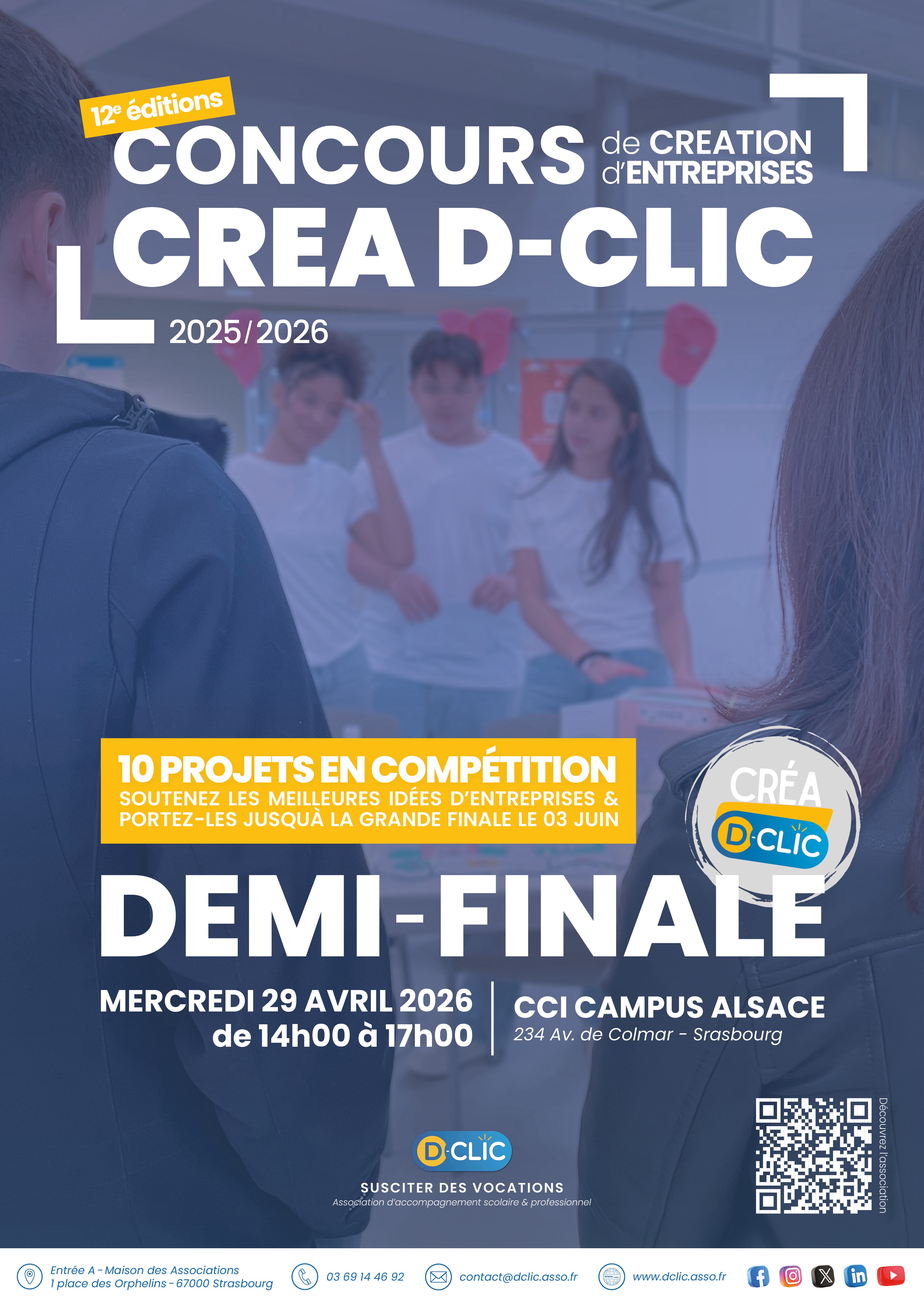 Demi-Finale Créa D-Clic - 12ème édition
