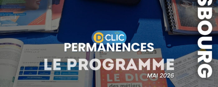 Le programme - D-Clic Permanences Stasbourg - mai 2026