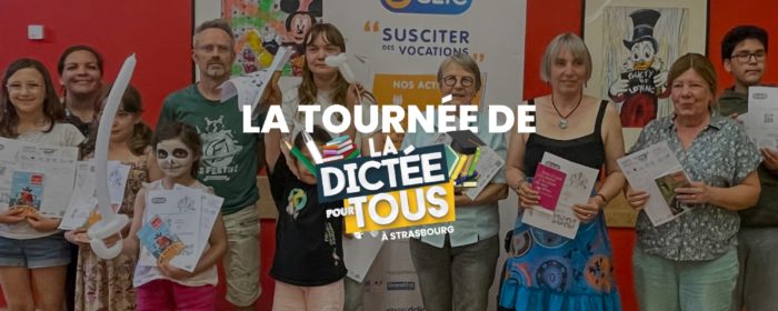 La Dictée pour Tous à Strasbourg Étape 56 au CSC du Neuhof