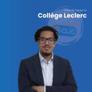ZOOM SUR LES COACHS DE LA 12ᵉ ED. CRÉA D-CLIC (9:13) – SANJAY JOFFRE|COLLÈGE LECLERC