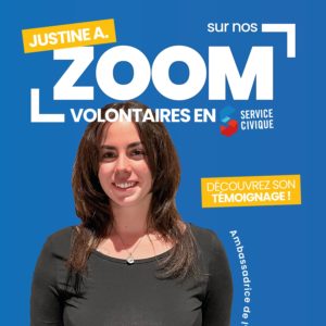 ZOOM SUR NOS VOLONTAIRES EN SERVICE CIVIQUE LE TÉMOIGNAGE DE JUSTINE ALLENBACH