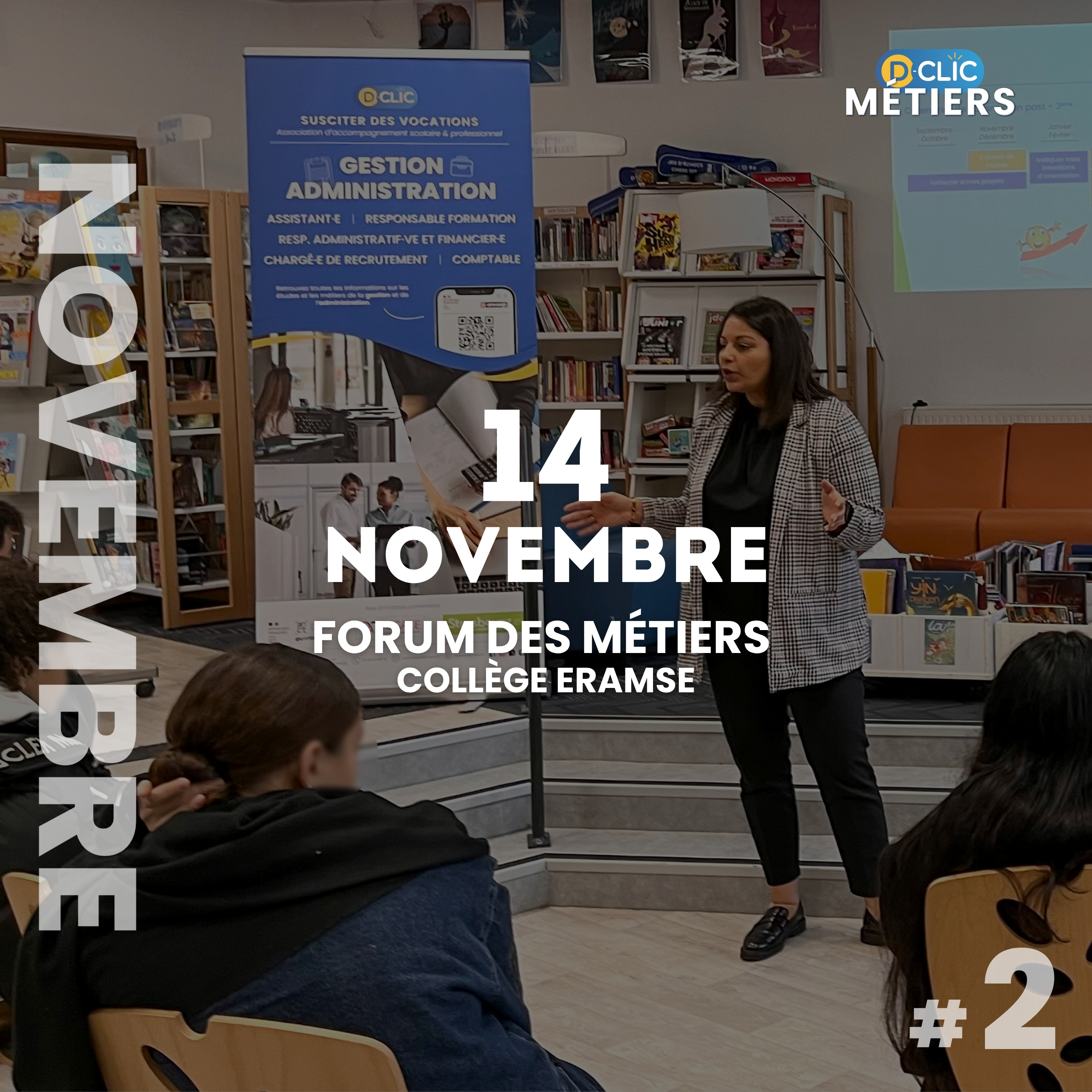 Forum des métiers #2 - Collège Eramse