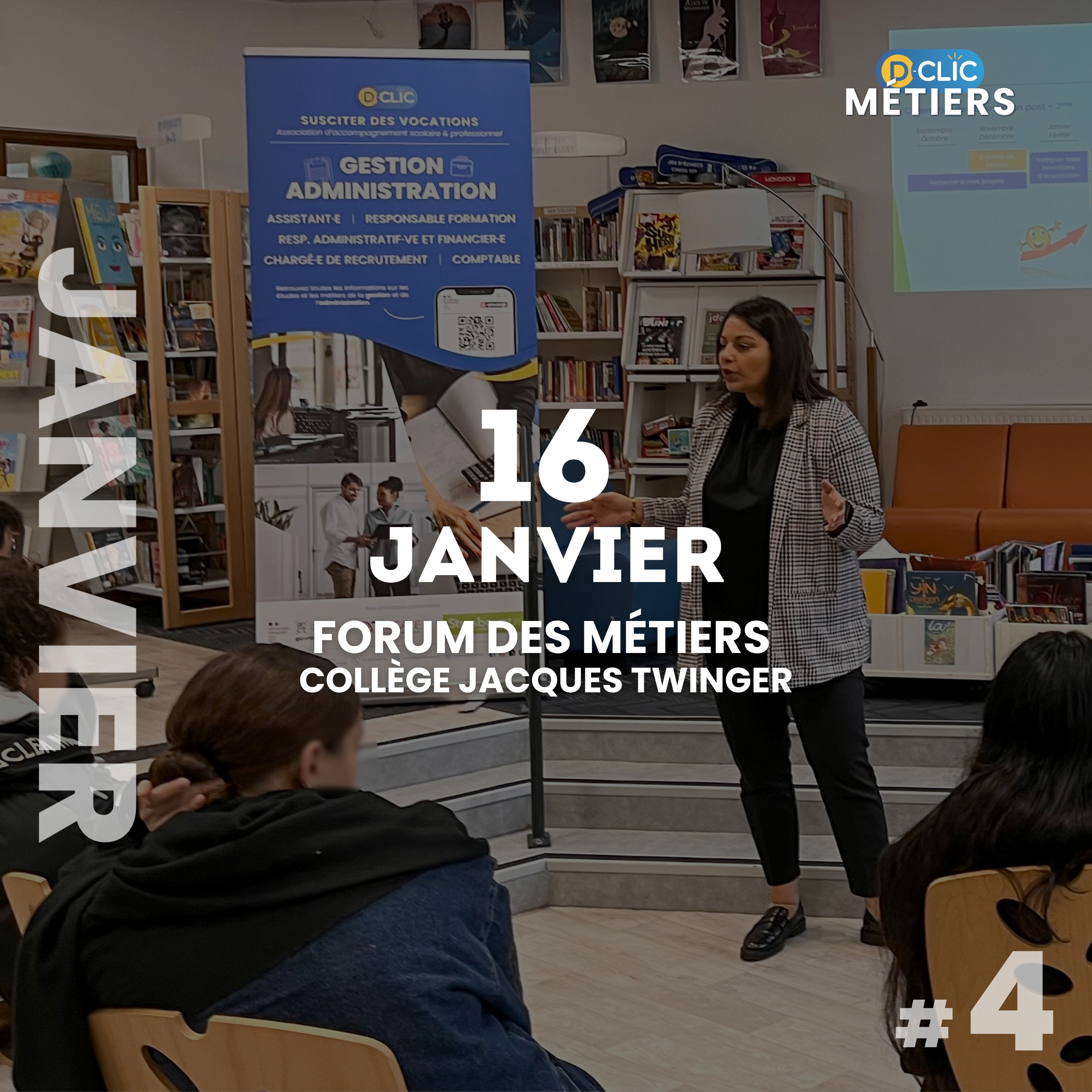 Forum des métiers #4 - Collège Jacques Twinger