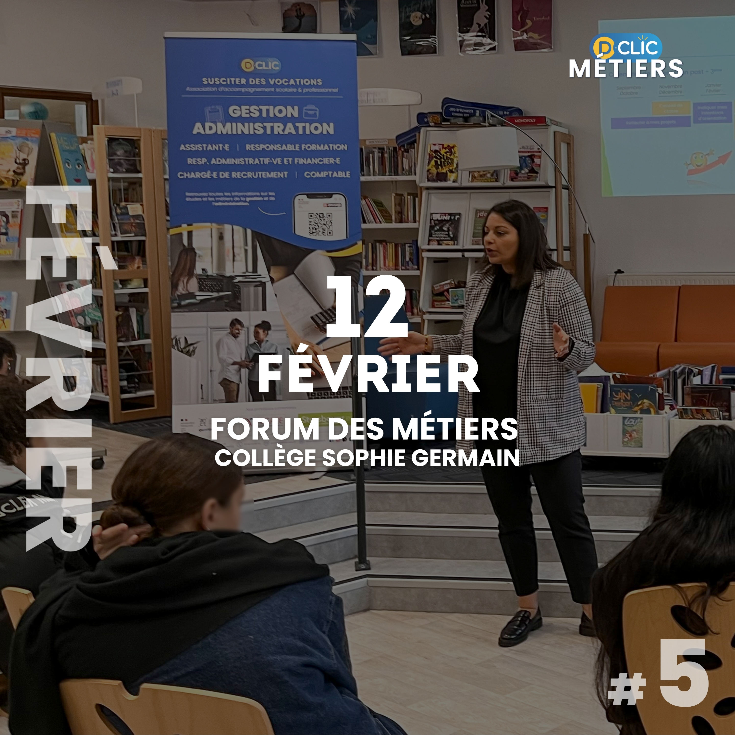 Forum des métiers #5 - Collège Sophie Germain