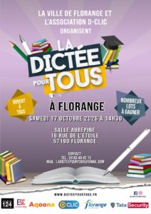 Affiche - Dictée pour Tous à Florange