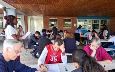 La Dictée pour Tous à Strasbourg | Retour en images sur l'étape 5/6 au CSC du Neuhof